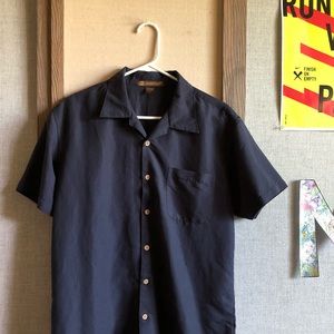 Vintage Harriton Revere Collar Shirt